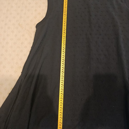Shein sleeveless women's blouse black, like new, XL
