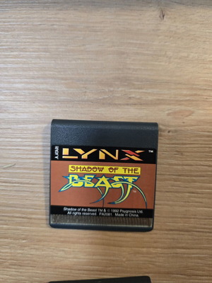 Shadow of the Beast Atari Lynx game used, action