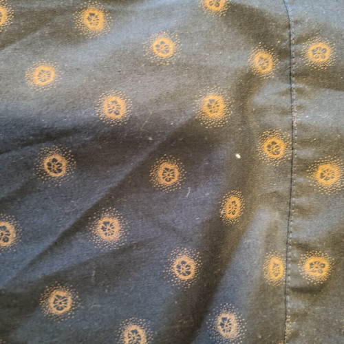 Tailor fit shirt used, size L, blue and brown