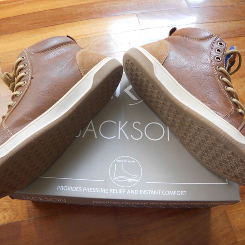 Jackson men's winter boots like new, brown, size 40
