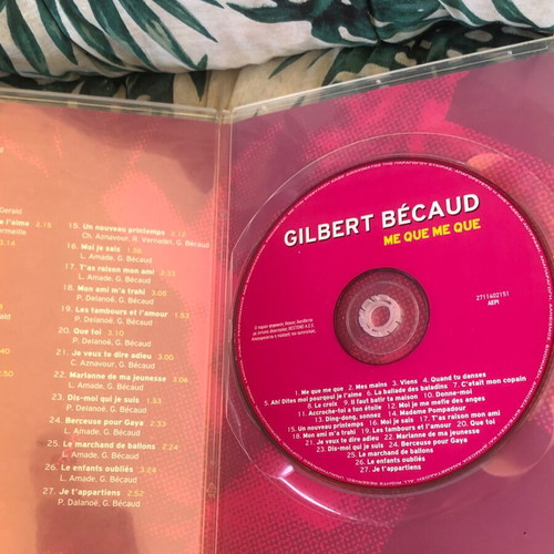 Gilbert Becaud CD like new