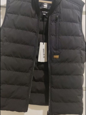 Ανδρικό γιλέκο G-Star Raw καινούργιο, μέγεθος M, μαύρο