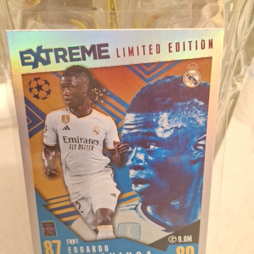 Eduardo Camavinga Topps Extreme Limited Edition card