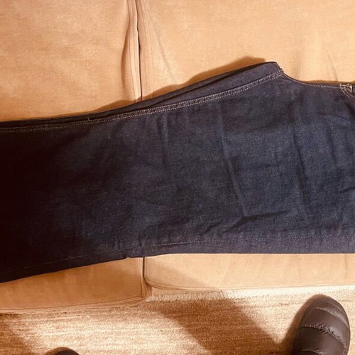 H&M Stretch Denim Pants Women Like New, Size 52 Blue