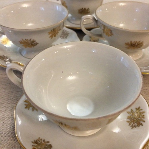 Karolina Porcelain Factory Coffee Cup circa 1954