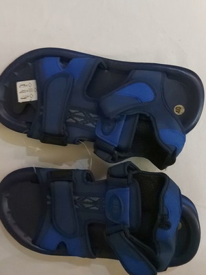 Blue sandals new, size 40