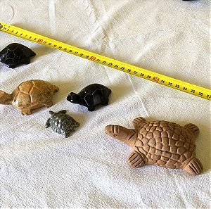 Collections of ornamental tortoises