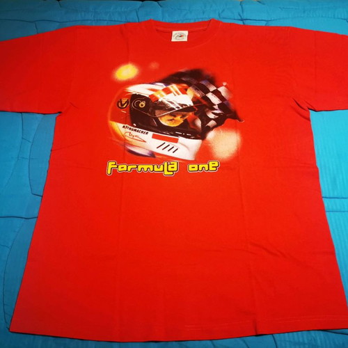 Michael Schumacher red t-shirt new, size XXL