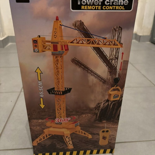 Tower Crane Remote Control 65.5cm new, with controller