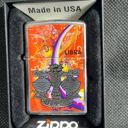 Zippo lighter Libra new in excellent condition