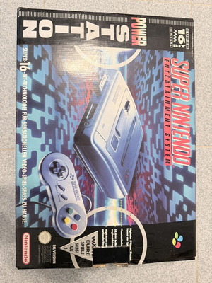 Super Nintendo Entertainment System SNES console like new, PAL German version