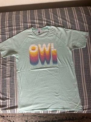 Owl T-shirt μεταχειρισμένο, μπλε, μέγεθος S