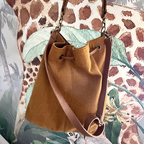 Achilleas leather bag used, multicolor