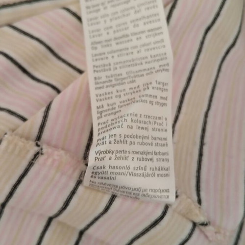 Giani Feroti women's striped T-shirt like new, size M, cotton
