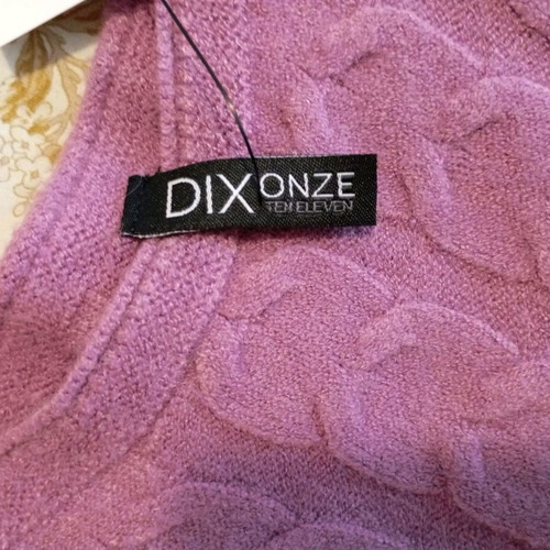 Purple pullover blouse dress new, size M