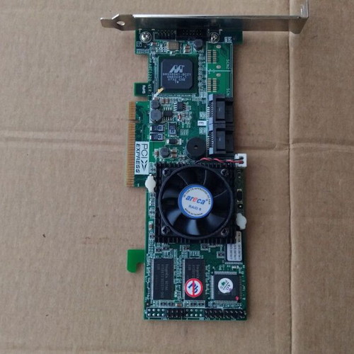 Areca ARC-1220 4 Port SATA II PCI-E RAID Controller Card like new