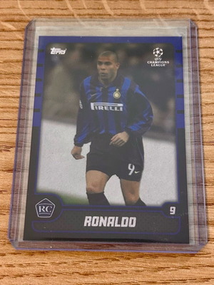 Κάρτα Ronaldo Inter Lost Rookies Topps 2022 Νέα