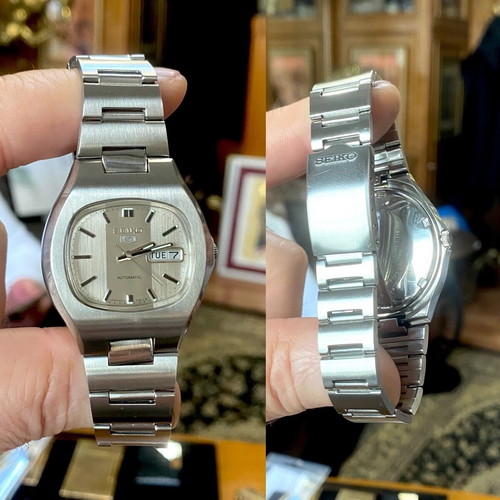 Seiko 5 αυτόματο 1970s σαν καινούργιο, γκρι