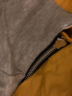 Jacket παιδικό μεταχειρισμένο με αποσπώμενη κουκούλα, κίτρινο