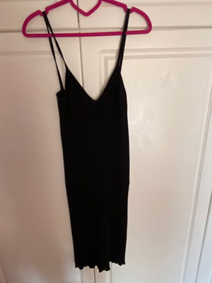 Combos Knitwear dress used, black, one size