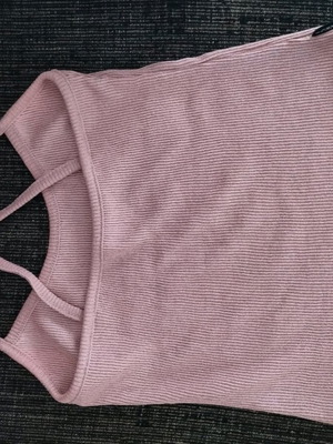 Pink blouse with silver thread new, size S