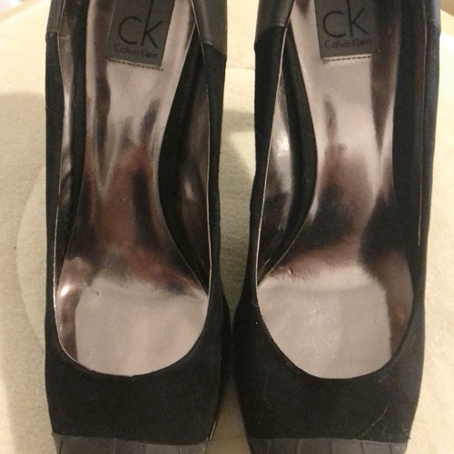 Calvin Klein pumps used, black, size 41