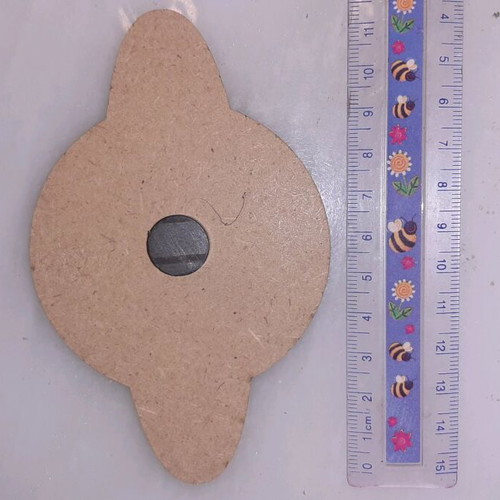 Wooden planet magnet like new