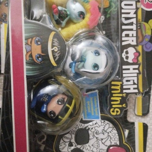 Monster High Minis figures package of three new sets 2016