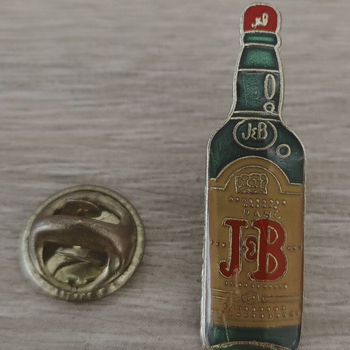 Small J&B promotional pin used