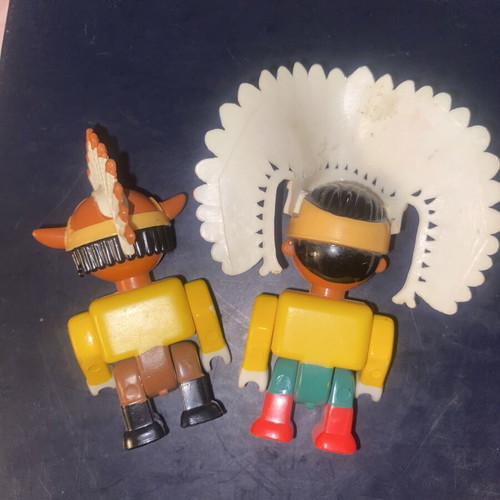 Vintage Pocket Pocahontas figures used, Keenway 90s