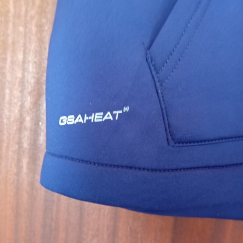 GSA Isothermal Vest with Hood small like new, blue