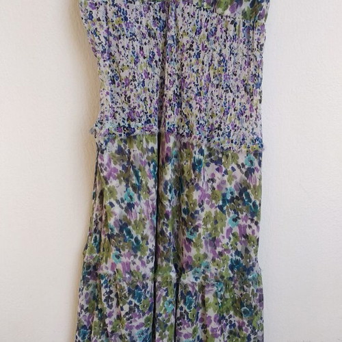Summer dress milk & honey, like new, colorful midi