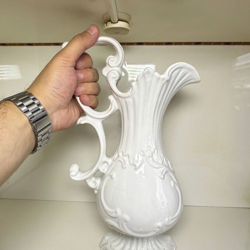 Large ceramic jug Victorian style