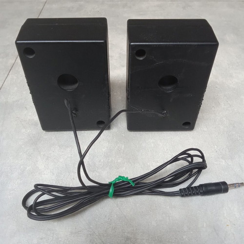 Unitone SP 101 speakers used, vintage, portable, mini jack