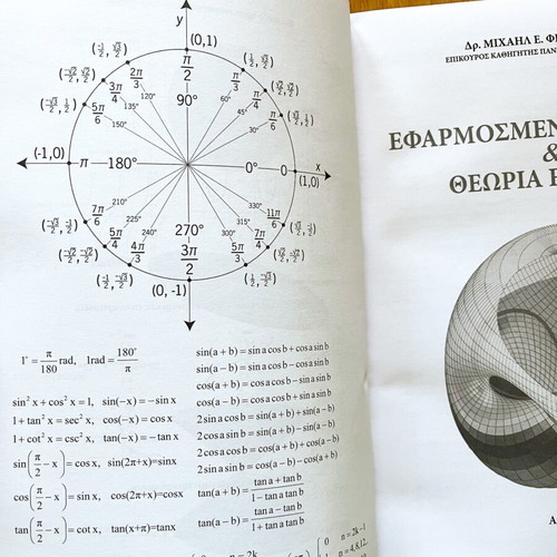 Applied Analysis & Fourier Theory book like new, Greek