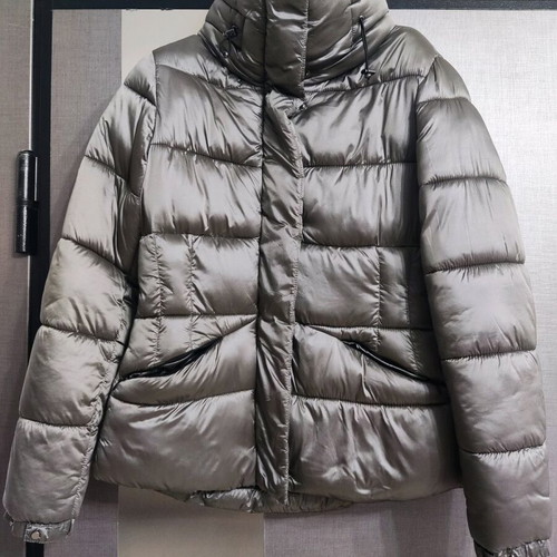 Mango jacket like new, silver olive