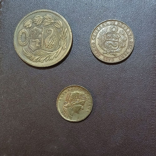 Set of Peruvian coins 1960-70