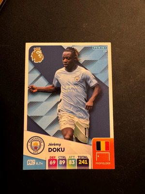 Panini Adrenalyn XL 2025 Jeremy Doku μεταχειρισμένο