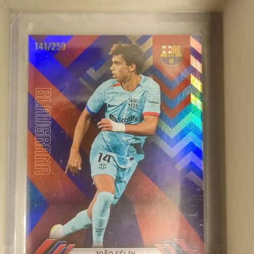 Joao Felix Blaugrana collectible card like new Topps FC Barcelona 2023-24