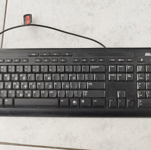 Microsoft Πληκτρολόγιο 600 Black Ενσύρματο