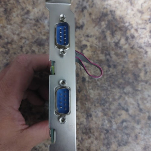 PCI Expansion Card with 2 Serial Ports used