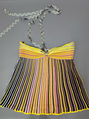 Missoni Strapless Μπλουζάκι – Πολύχρωμο Ριγέ