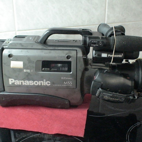Panasonic MS5 Super VHS Camera used, for parts or repair