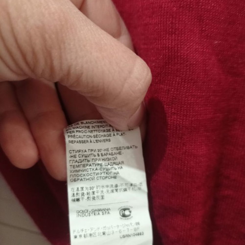 Dolce & Gabbana pullover used, size L