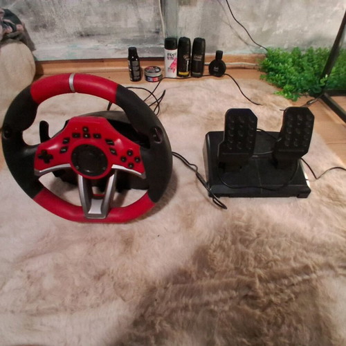 Nintendo Switch steering wheel used