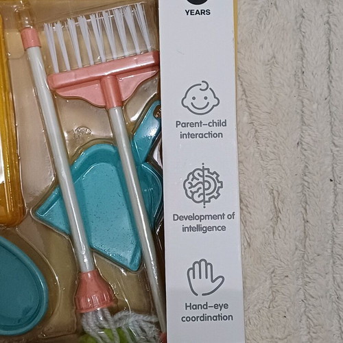 Cleaning set for kids new, 12 pieces
