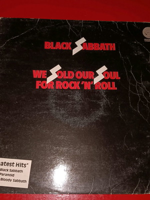 Black Sabbath We Sold Our Souls LP used, rock