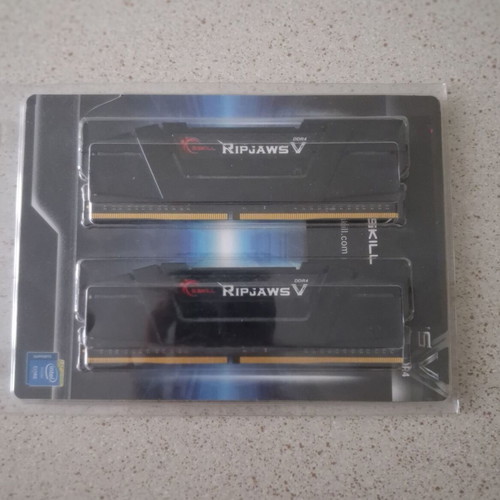G.Skill Ripjaws V 8GB (2x4GB) DDR4 RAM 3200MHz C16 Black