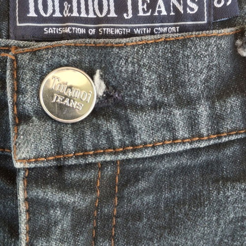 Toi & Moi Jeans mini skirt like new, navy blue, size S