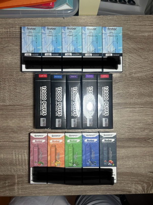 Disposable Vapes καινούργια με 9000, 12000 και 13000 τζούρες